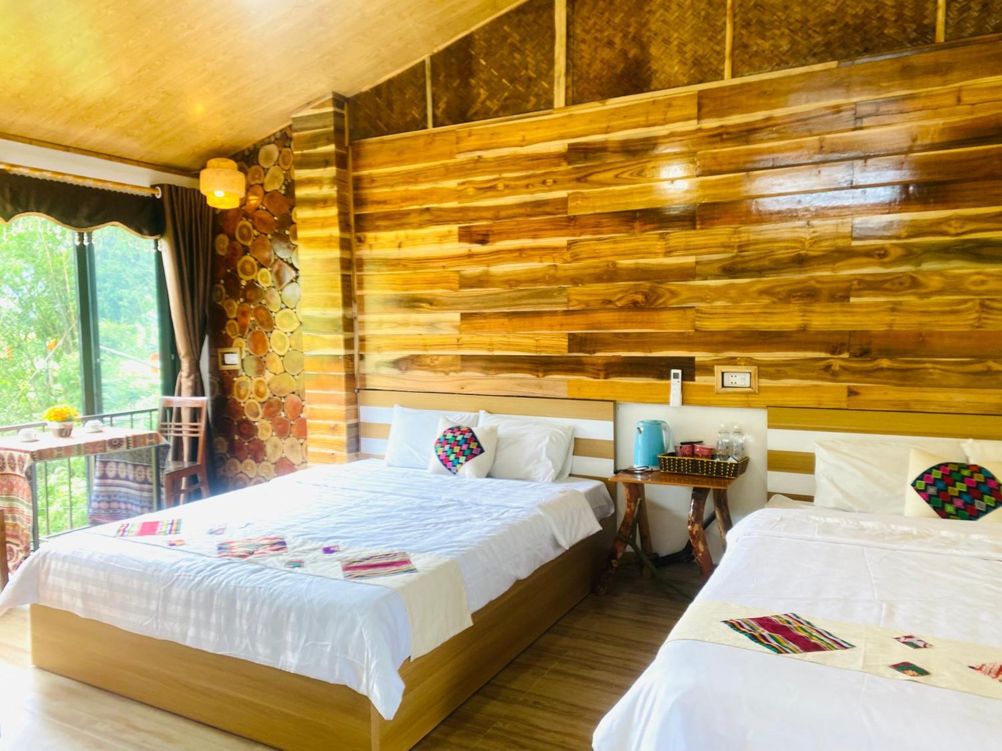 Homestay Quan Hang Mai Chau Eksteriør billede