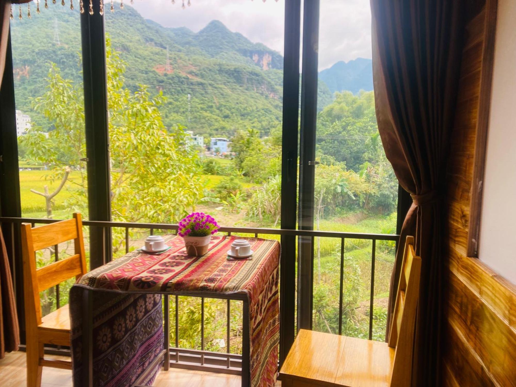 Homestay Quan Hang Mai Chau Eksteriør billede