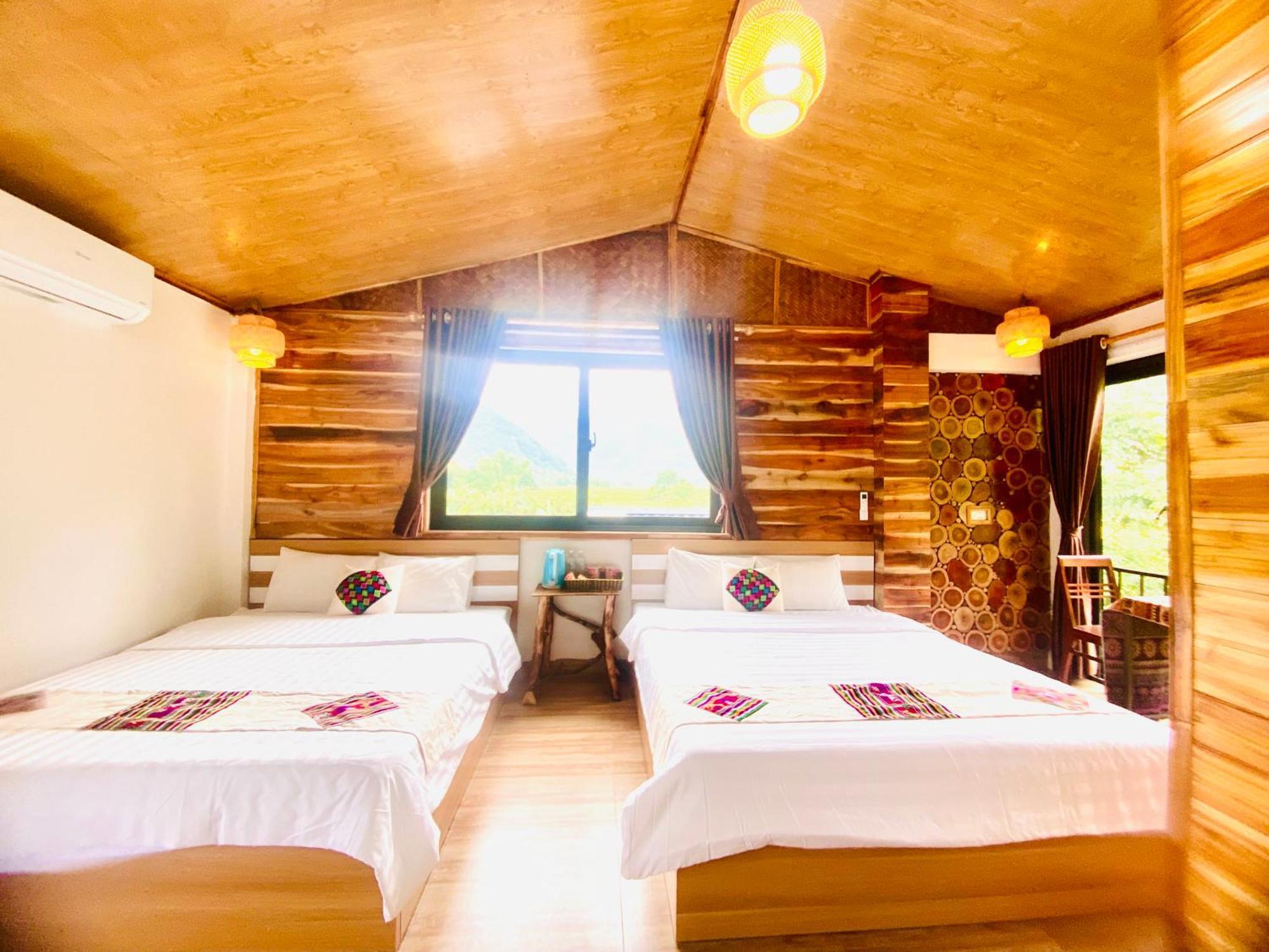 Homestay Quan Hang Mai Chau Eksteriør billede