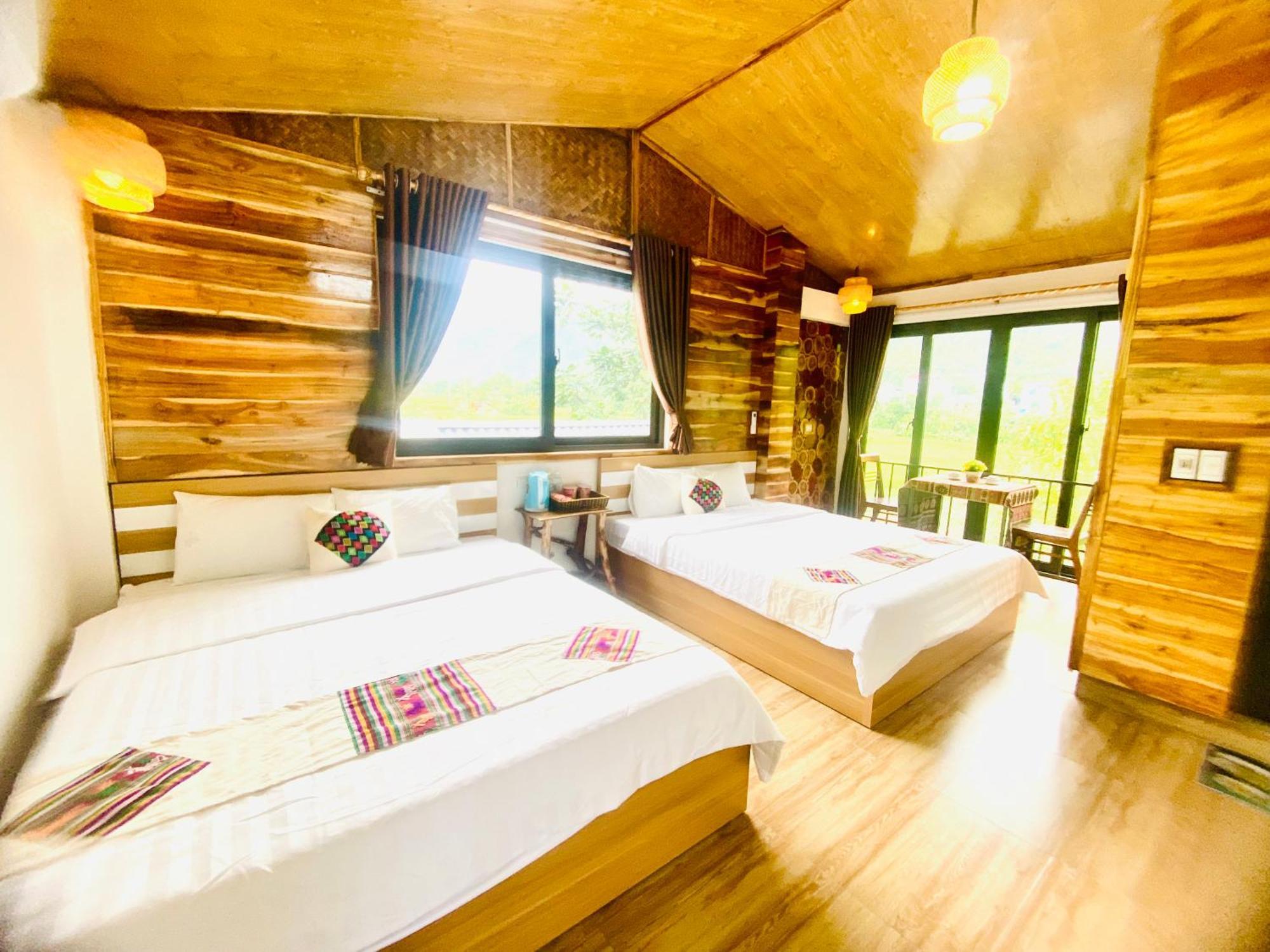 Homestay Quan Hang Mai Chau Eksteriør billede