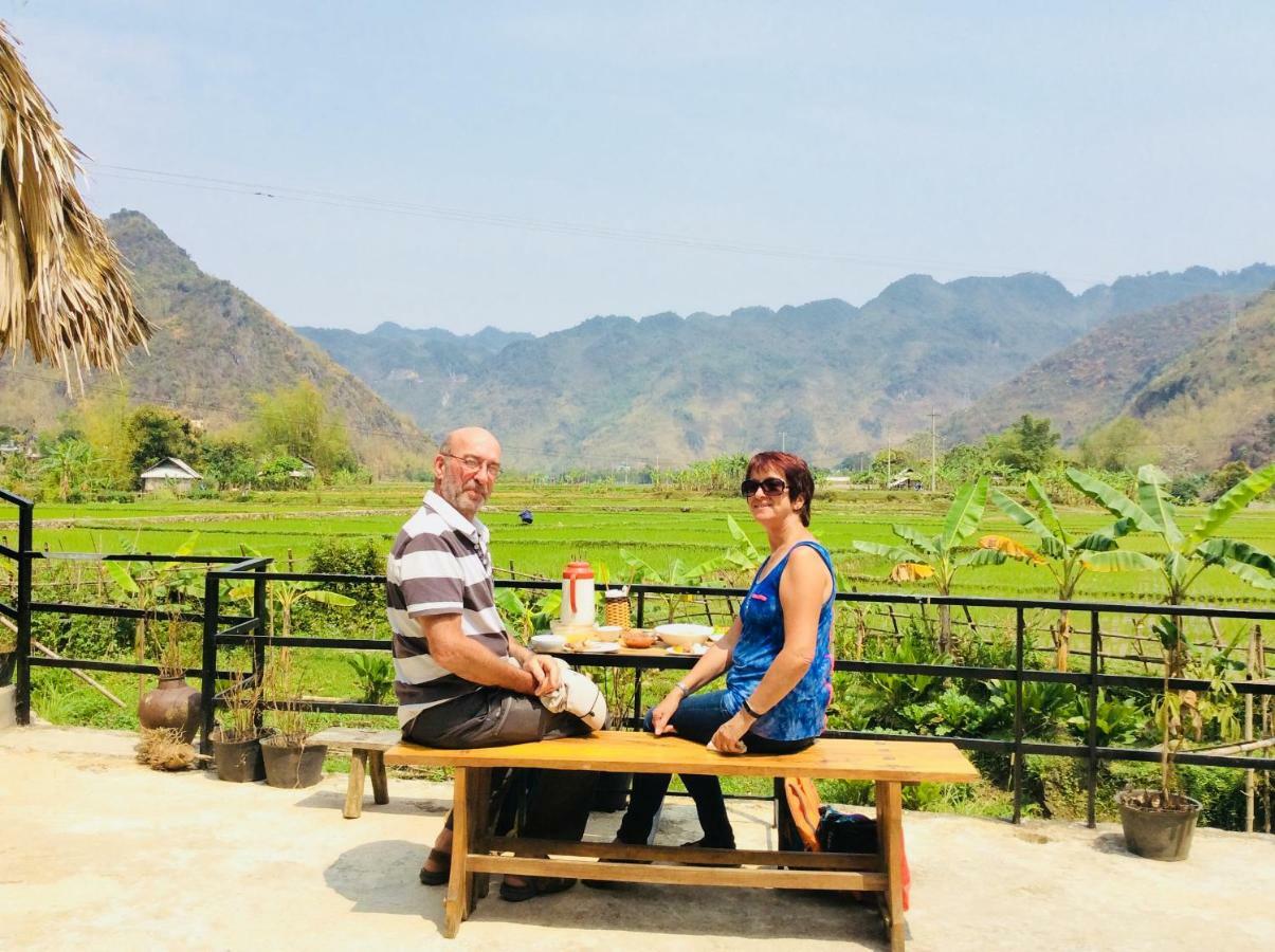 Homestay Quan Hang Mai Chau Eksteriør billede